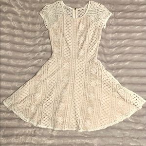 Soieblu White Lace Dress